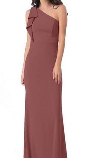 New Azazie Rinna Bridesmaid Dress in Desert Rose