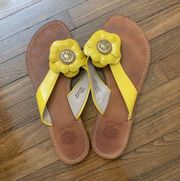 yellow Sandals