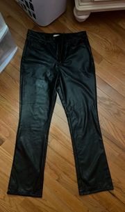 Faux Leather Pants 