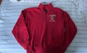 Red Wisconsin Pullover