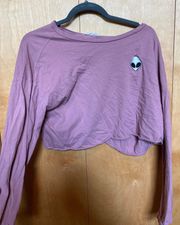 Long Sleeve Crop Top