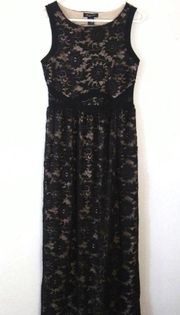 floral lace long dress Size S