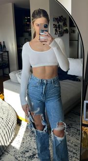 Long Sleeve Crop Top