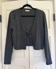 Open Tie Cardigan