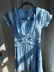 Mi Ami Blue Mini Dress