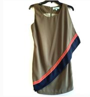 Olive Drape Dress