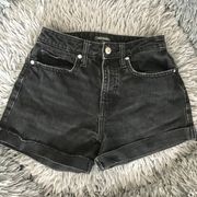 Wild Fable Black High Waisted Jean Shorts