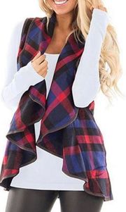 Plaid Vest