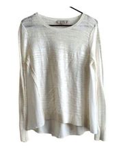 Ann Taylor Loft Off White/Ivory Sweater Size Small EUC #2605