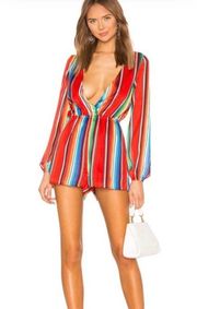 Superdown Rainbow Romper