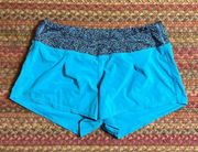 Lululemon  BLUE ATHLETIC SHORTS