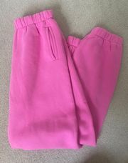 pink sweatpants 