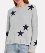 Rails Perci Wool Alpaca Blend Soft Cozy Crewneck Star Sweater