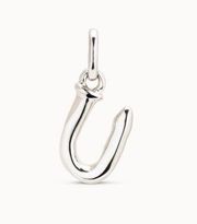 UNOde50 Silver “U” Initial Charm Dame Una #CHA0047 - New with tags