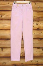 St. John by Marie Pink High Rise Jeans