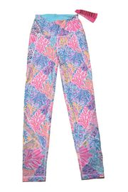 Lily Pulitzer  Women's Weekender Luxletic High Rise Leggings Multi  Dance