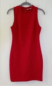 Lush Red Bodycon Dress S (?)