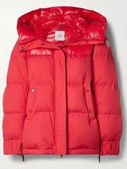 Etival hooded quilted shell down jacket