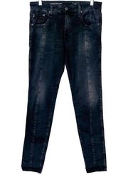 AG Jeans Farrah Black Skinny Ankle Jeans, EUC, Size 29, MSRP $228