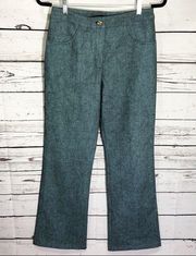 St. John Sport By Marie Grey Wide Leg Trousers Pants