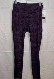 NWT!! Obermeyer Standard Discover Tights Leggings Magnetic Purple Camo Size XL