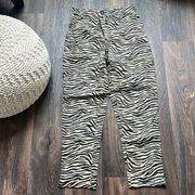 Daisy Street Zebra Pants