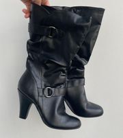 Vintage 80s Leather Boots