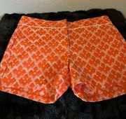 Joe fresh orange tapestry shorts 6