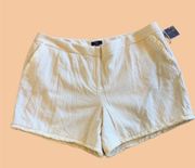 Chino Shorts  Textured NWT Womens 14