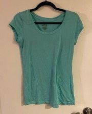 Light Green Short Sleeve Tee Shirt