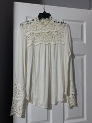 Lace Detail Shirt 