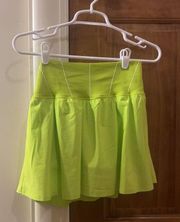Neon Yellow  Skirt!