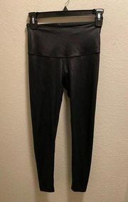 Victoria's Secret  Sport Black High Shine Liquid Legging.