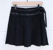 WHBM Pleated Mini Skirt 