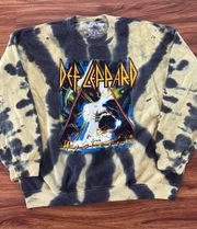 Def Leppard Oversized Crewneck Sz L/XL