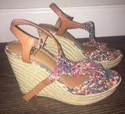 Multi Colored Wedge