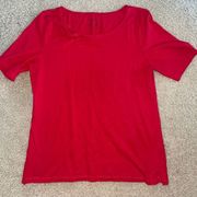 Talbots Women’s Red Blouse Size MP