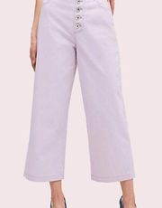 Kate spade button up crop pants