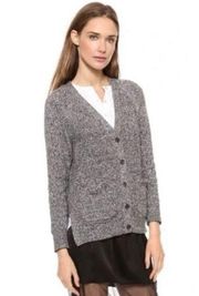 Cotton Button Cardigan