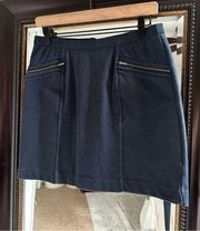 Eddie Bauer Soft Denim A Line Skirt