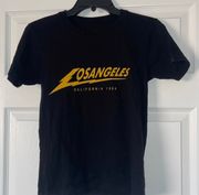 John Galt Brand Melville Los Angeles Lightning T Shirt