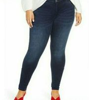 High Rise Toothpick Skinny Jeans