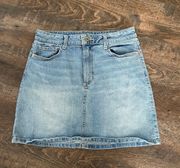 Jean Skirt Size 9