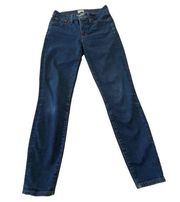 J. CREW 8” Toothpick skinny jeans Size 28