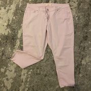 Levi’s 711 Skinny Light Pink Jeans