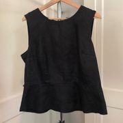 Worthington  size xl zip back peplum top