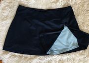 Champion thigh zip slit active shorts under skirt