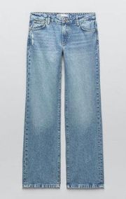 Low Rise Straight Jeans