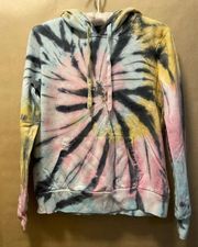 Pastel Tye-Dye Hoodie Small