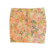 J.Jill Live In Chino floral skirt Size Large